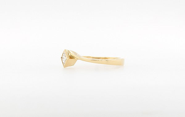 Princess Cut Diamond Solitaire Ring