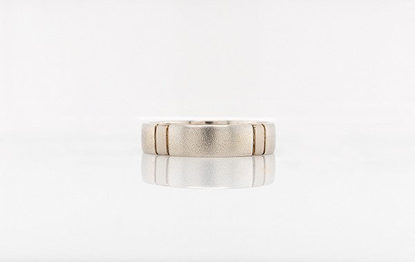 Gents Fusion Ring 18W SS