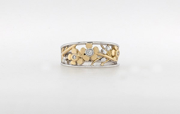 Geraldton Wax Diamond Ring