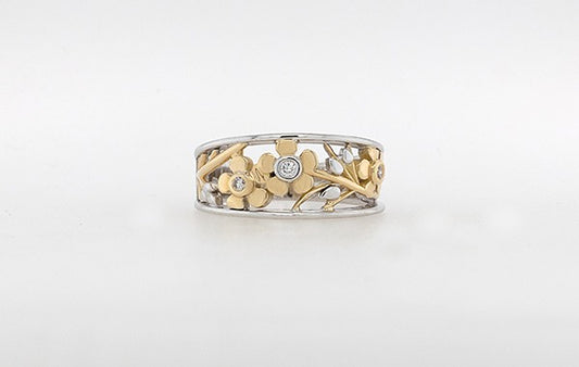 Geraldton Wax Diamond Ring