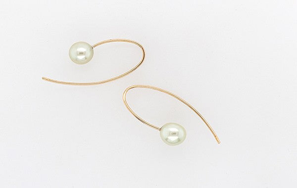 Akoya Natural Pearl Drop Earrings