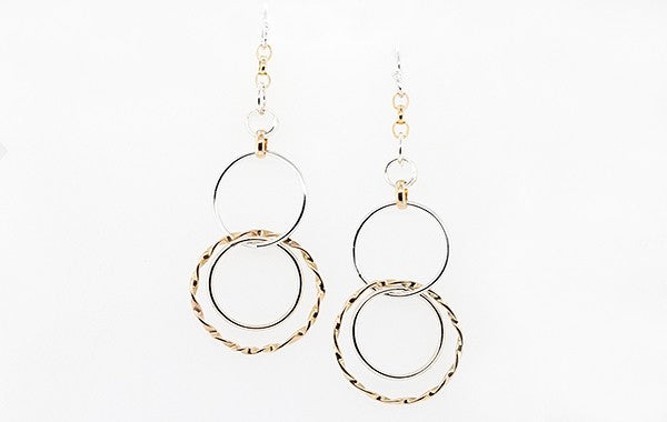 Twist Dangle Earrings