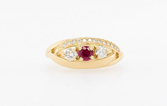 Ruby & Diamond Ring