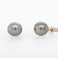 Pearl Stud Earrings 7.64-7.7mm