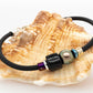 Abrolhos Pearl Black Coral Titanium Neoprene Bracelet