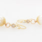 Broome Pearls with French Knitting & Champagne Diamond Earrings