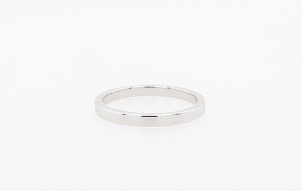 Wedding Ring 18W 2.3 wide, 1.6 wall