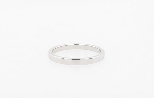 Wedding Ring 18W 2.3 wide, 1.6 wall