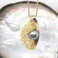 French Knitted Abrolhos Pearl Pendant 9.21-9.46mm